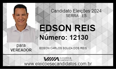 Candidato EDSON REIS 2024 - SERRA - Eleições