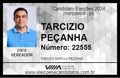 Candidato TARCIZIO PEÇANHA 2024 - ITAPEMIRIM - Eleições