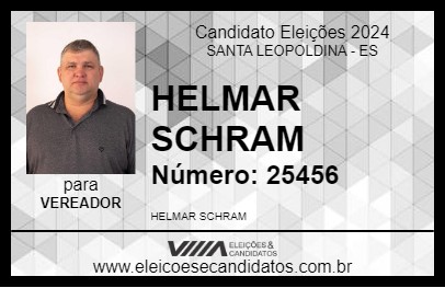 Candidato HELMAR SCHRAM 2024 - SANTA LEOPOLDINA - Eleições