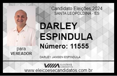 Candidato DARLEY ESPINDULA 2024 - SANTA LEOPOLDINA - Eleições