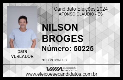 Candidato NILSON BORGES 2024 - AFONSO CLÁUDIO - Eleições