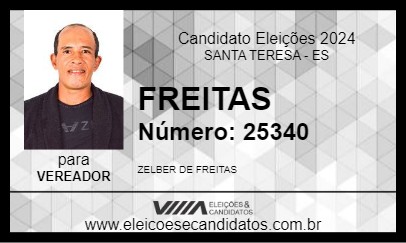 Candidato FREITAS 2024 - SANTA TERESA - Eleições