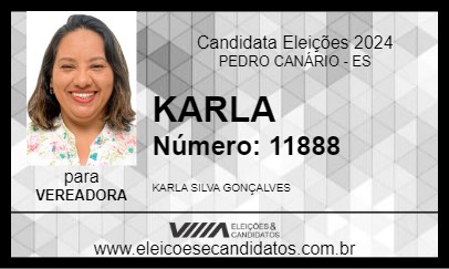 Candidato KARLA SIGO 2024 - PEDRO CANÁRIO - Eleições