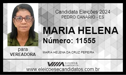 Candidato TIA LENA 2024 - PEDRO CANÁRIO - Eleições