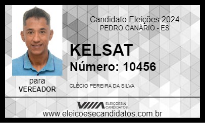 Candidato KELSAT 2024 - PEDRO CANÁRIO - Eleições