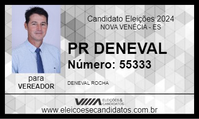 Candidato PR DENEVAL 2024 - NOVA VENÉCIA - Eleições