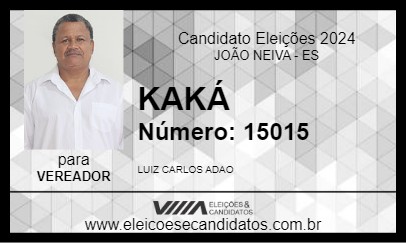 Candidato KAKÁ 2024 - JOÃO NEIVA - Eleições