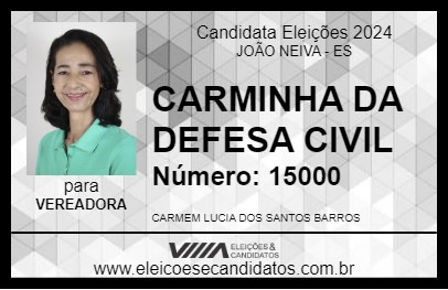 Candidato CARMINHA 2024 - JOÃO NEIVA - Eleições