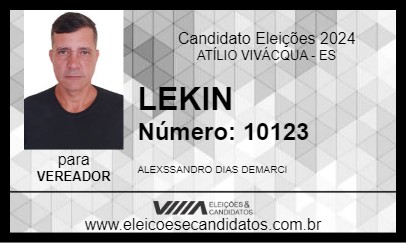 Candidato LEKIN 2024 - ATÍLIO VIVÁCQUA - Eleições