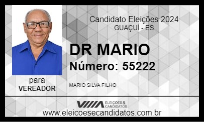 Candidato DR MARIO 2024 - GUAÇUÍ - Eleições