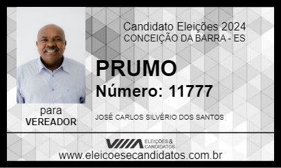 Candidato PRUMO 2024 - CONCEIÇÃO DA BARRA - Eleições