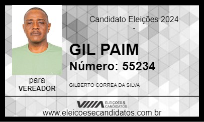 Candidato GIL PAIM 2024 - SÃO DOMINGOS DO NORTE - Eleições