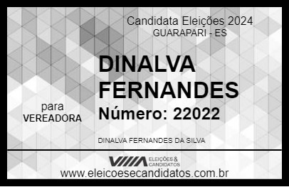 Candidato DINALVA FERNANDES 2024 - GUARAPARI - Eleições