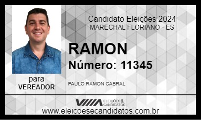 Candidato RAMON 2024 - MARECHAL FLORIANO - Eleições