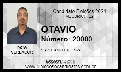 Candidato OTAVIO 2024 - MUCURICI - Eleições