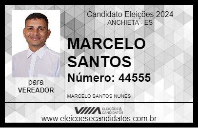 Candidato MARCELO SANTOS 2024 - ANCHIETA - Eleições