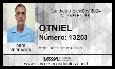 Candidato OTNIEL 2024 - VILA VELHA - Eleições