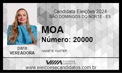 Candidato MOA 2024 - SÃO DOMINGOS DO NORTE - Eleições