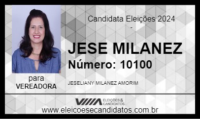 Candidato JESE MILANEZ 2024 - NOVA VENÉCIA - Eleições