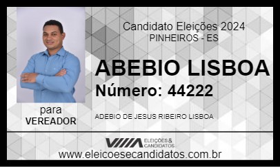 Candidato ADÉBIO DA ASSEMBLÉIA 2024 - PINHEIROS - Eleições