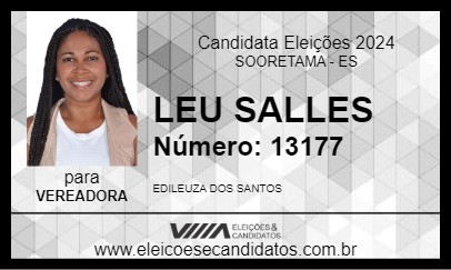 Candidato LEU SALLES 2024 - SOORETAMA - Eleições