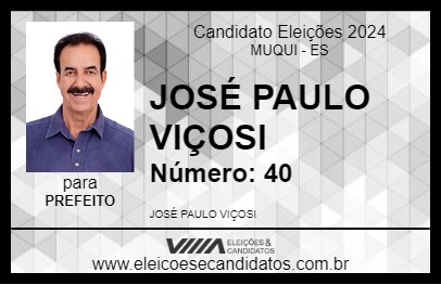 Candidato FREI PAULÃO 2024 - MUQUI - Eleições