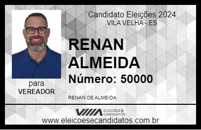 Candidato RENAN ALMEIDA 2024 - VILA VELHA - Eleições