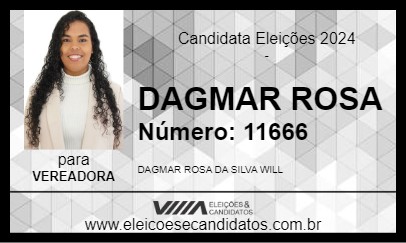 Candidato DAGMAR ROSA 2024 - AFONSO CLÁUDIO - Eleições