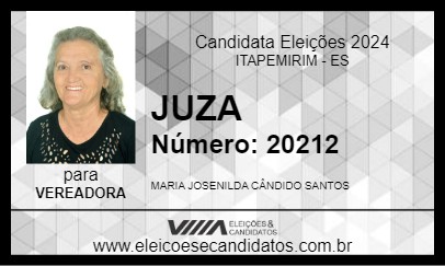 Candidato JUZA 2024 - ITAPEMIRIM - Eleições