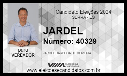 Candidato JARDEL 2024 - SERRA - Eleições