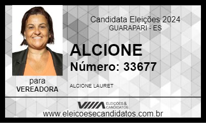 Candidato ALCIONE 2024 - GUARAPARI - Eleições