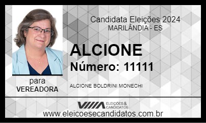 Candidato ALCIONE 2024 - MARILÂNDIA - Eleições