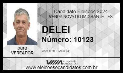 Candidato DELEI 2024 - VENDA NOVA DO IMIGRANTE - Eleições