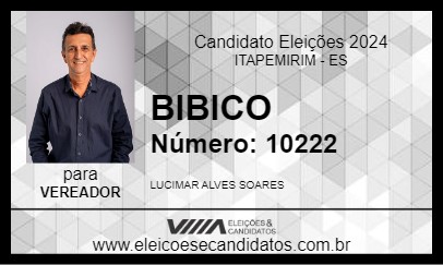 Candidato BIBICO 2024 - ITAPEMIRIM - Eleições