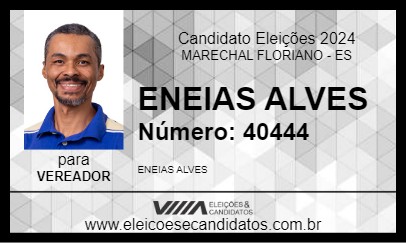 Candidato ENEIAS ALVES 2024 - MARECHAL FLORIANO - Eleições