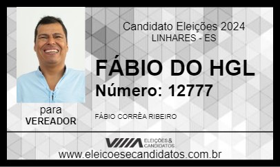 Candidato FÁBIO 2024 - LINHARES - Eleições