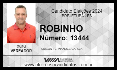 Candidato ROBINHO 2024 - BREJETUBA - Eleições