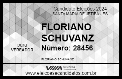 Candidato FLORIANO SCHWANZ 2024 - SANTA MARIA DE JETIBÁ - Eleições