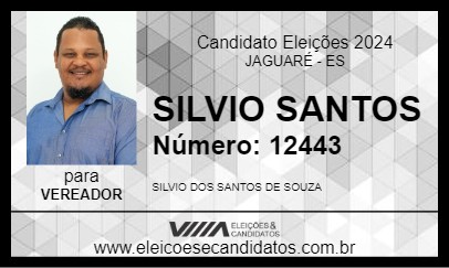 Candidato SILVIO SANTOS 2024 - JAGUARÉ - Eleições