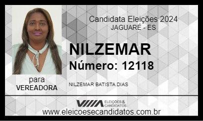 Candidato NILZEMAR 2024 - JAGUARÉ - Eleições