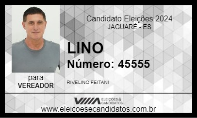 Candidato LINO 2024 - JAGUARÉ - Eleições