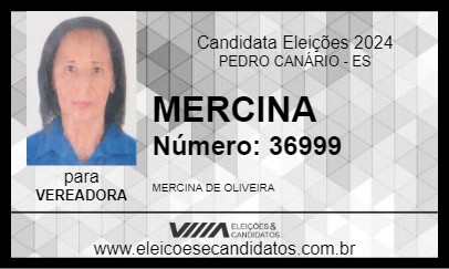 Candidato MERCINA 2024 - PEDRO CANÁRIO - Eleições