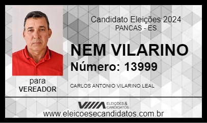 Candidato NEM 2024 - PANCAS - Eleições