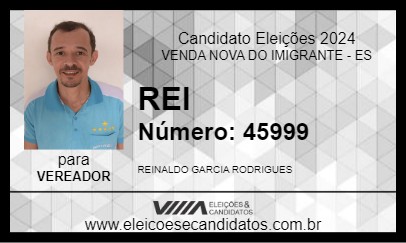 Candidato REI 2024 - VENDA NOVA DO IMIGRANTE - Eleições