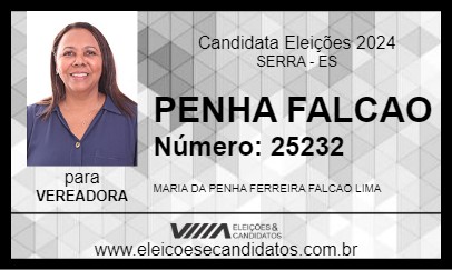 Candidato PENHA FALCAO 2024 - SERRA - Eleições