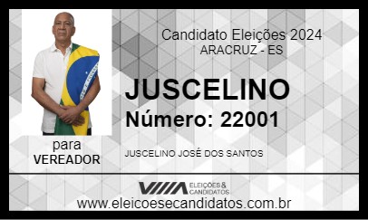 Candidato JUSCELINO 2024 - ARACRUZ - Eleições