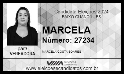 Candidato MARCELA 2024 - BAIXO GUANDU - Eleições