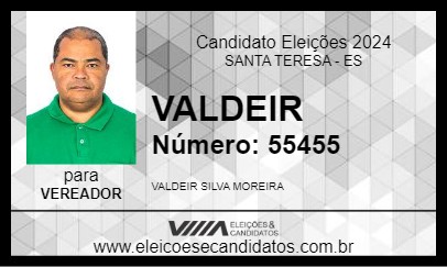 Candidato VALDEIR 2024 - SANTA TERESA - Eleições