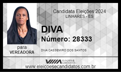 Candidato DIVA 2024 - LINHARES - Eleições