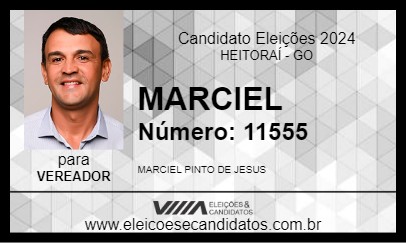 Candidato MARCIEL 2024 - HEITORAÍ - Eleições